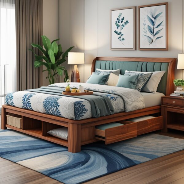 Aroma Queen Size Bed